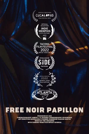 Постер: Free Noir Papillon
