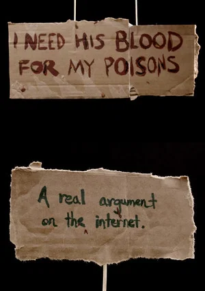 Постер: I Need His Blood for My Poisons