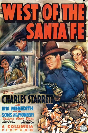 Постер: West of the Santa Fe