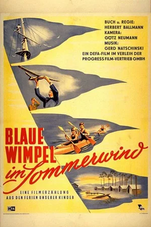 Постер: Blue Bandanas in the Summer Wind