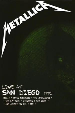 Постер: Metallica: Live at San Diego