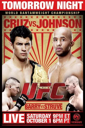 Постер: UFC on Versus 6: Cruz vs. Johnson