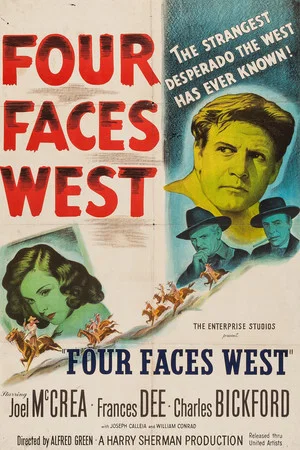 Постер: Four Faces West