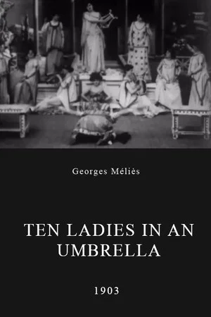 Постер: Ten Ladies in an Umbrella