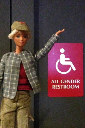 Постер: Faggotgirl Gets Busy in the Bathroom