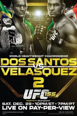 Постер: UFC 155: Dos Santos vs. Velasquez 2
