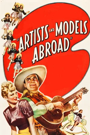 Постер: Artists and Models Abroad