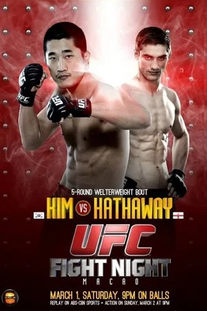 Постер: The Ultimate Fighter China Finale: Kim vs. Hathaway