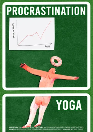 Постер: Procrastination Yoga