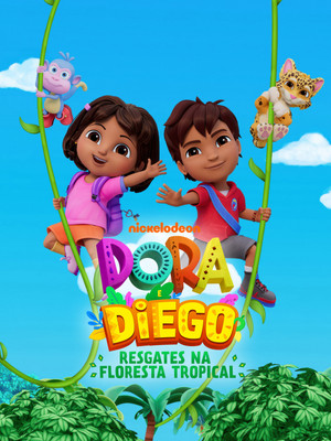 Постер: Dora & Diego: Rainforest Rescues
