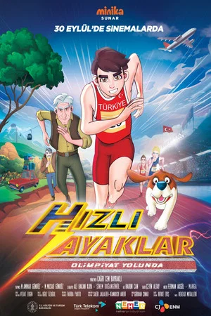 Постер: Hızlı Ayaklar - Olimpiyat Yolunda