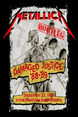 Постер: Metallica - Live in Irvine, California - September 23, 1989