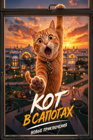 Постер: Кот в сапогах. Новые приключения