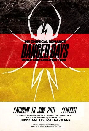 Постер: My Chemical Romance Hurricane Festival