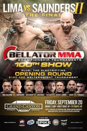 Постер: Bellator 100: Lima vs. Saunders