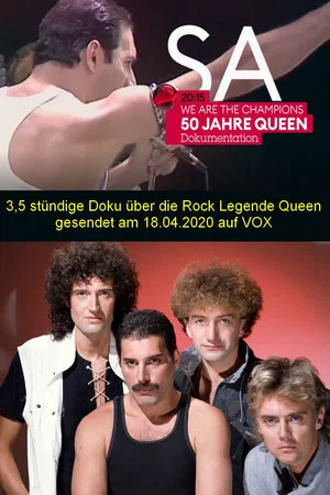 Постер: We are the Champions - 50 Jahre Queen