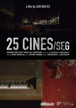 Постер: 25 cines/seg