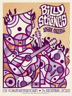 Постер: Billy Strings | 2022.12.07 — O2 Forum Kentish Town - London, England