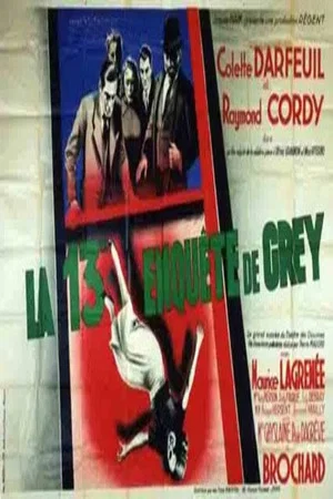 Постер: La treizième enquête de Grey