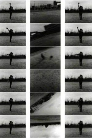 Постер: Turning the Arm with a Movie Camera: Person, Landscape
