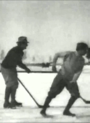 Постер: Hockey Match on the Ice