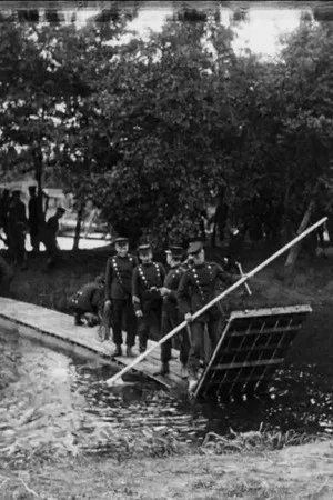 Постер: Engineers Building a Temporary Bridge