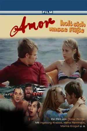 Постер: Amor holt sich nasse Füße