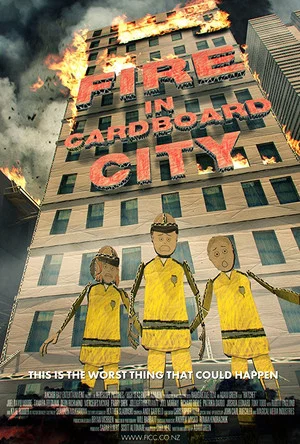 Постер: Fire in Cardboard City