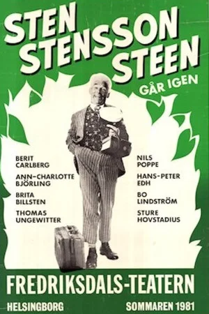 Постер: Sten Stensson Stéen går igen