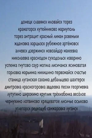 Постер: see the war (a movie found on the internet)