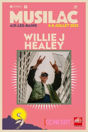 Постер: Willie J Healey - Musilac 2023