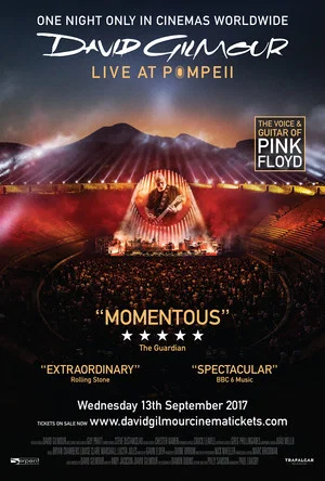 Постер: David Gilmour - Live at Pompeii