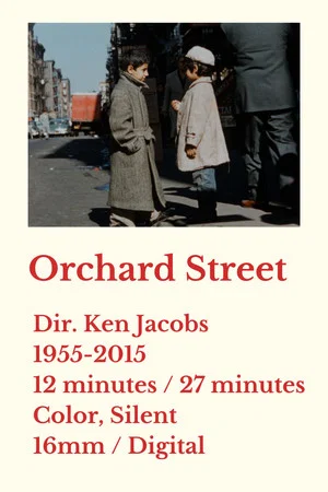 Постер: Orchard Street
