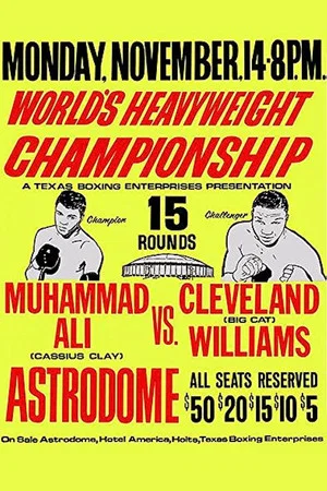 Постер: Muhammad Ali vs Cleveland Williams