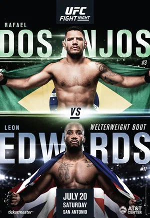 Постер: UFC on ESPN 4: Dos Anjos vs. Edwards