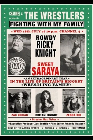 Постер: The Wrestlers: Fighting with My Family