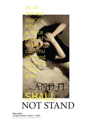 Постер: And It Shall Not Stand