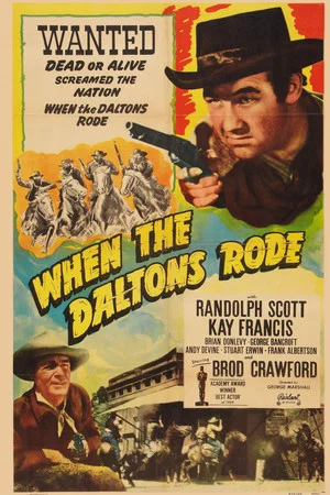 Постер: When the Daltons Rode