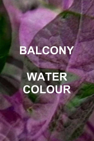 Постер: Balcony Water Colour