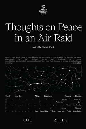 Постер: Thoughts on Peace in an Air Raid