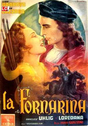 Постер: La fornarina