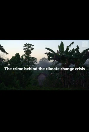 Постер: The crime behind the Amazon climate change crisis