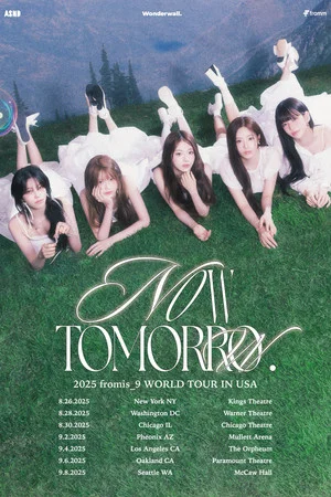 Постер: fromis_9 World Tour [NOW TOMORROW.] in Chicago