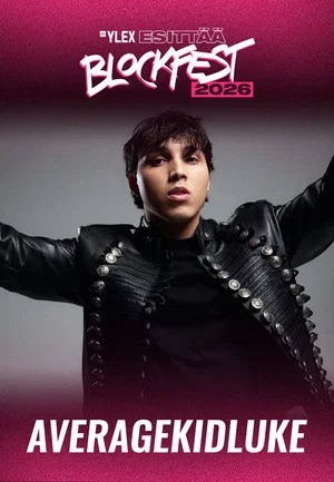 Постер: YleX Esittää: Blockfest 2026 Averagekidluke