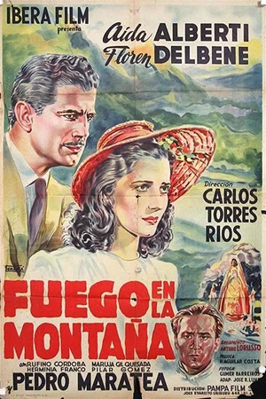 Постер: Fuego en la montaña