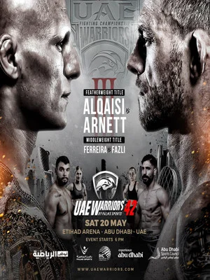 Постер: UAE Warriors 42: Alqaisi vs. Arnett 3