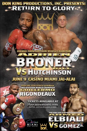 Постер: Adrien Broner vs. Bill Hutchinson