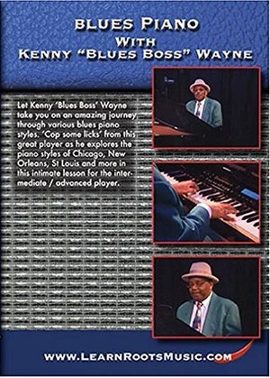 Постер: Blues Piano With Kenny 'Blues Boss' Wayne