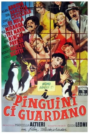 Постер: I pinguini ci guardano