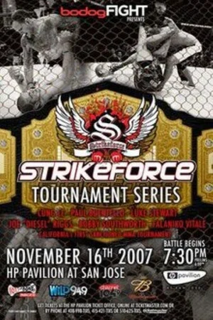 Постер: Strikeforce: Four Men Enter, One Man Survives